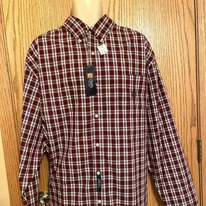 CHAP'S Easy Care Men's 3XB Long Sleeve Shirt-casual, Career & even w/a suit NWT